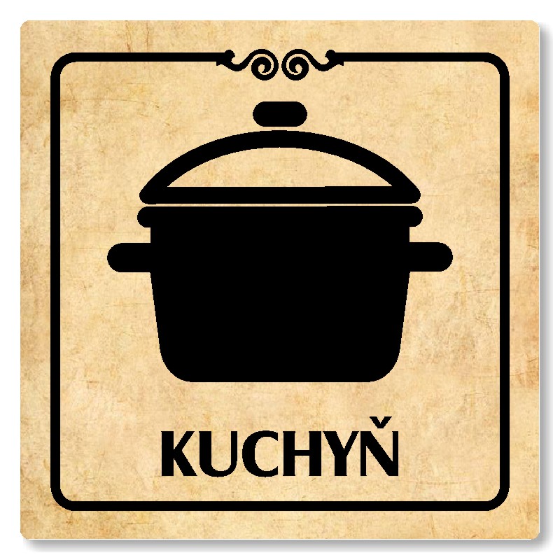 Kuchyň, 148x148mm, pergamen, Texas